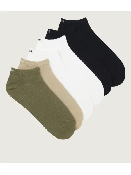 Hugo Bodywear Șosete/tălpici Uni alb