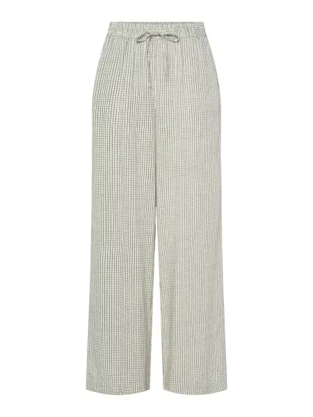 PIECES Pantaloni PCPia ecru negru