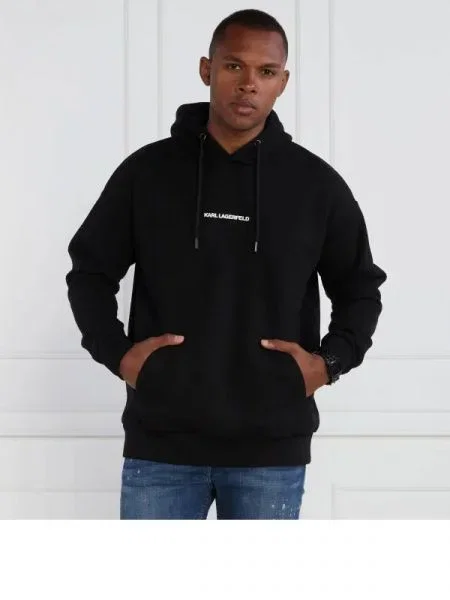 Karl Lagerfeld Hanorac negru