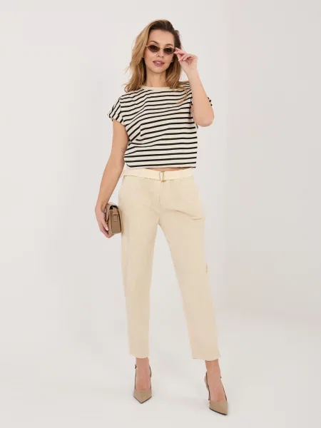 Pantaloni Italy Moda negru