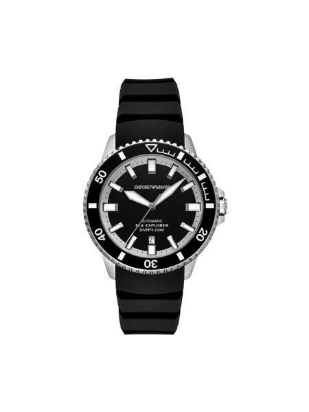 Emporio Armani zegarek czarny