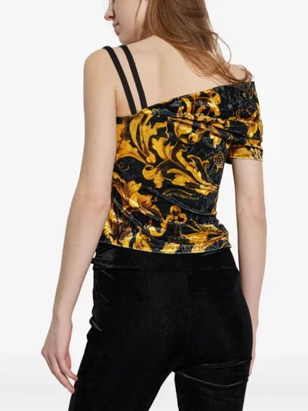 Топ Versace Jeans Couture черно