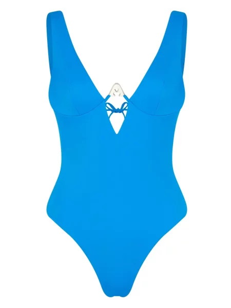 Costum de baie Let's Swim albastru
