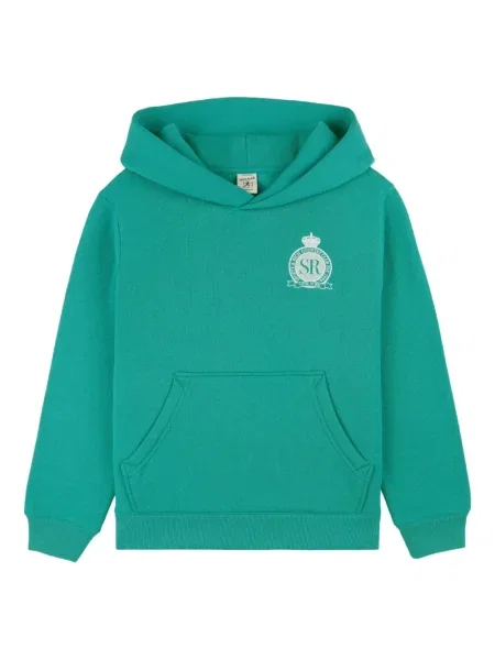Bluza z kapturem dziecięca Sporty And Rich zielona