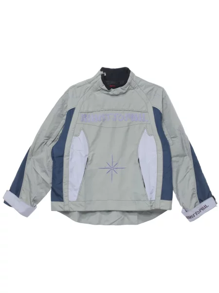 Geacă Kusikohc cu broderie violet