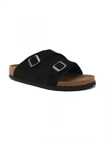 Birkenstock Papucs Zürich VL | narrow fit fekete