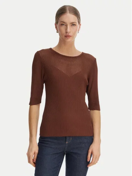 Rinascimento Блузка коричневий