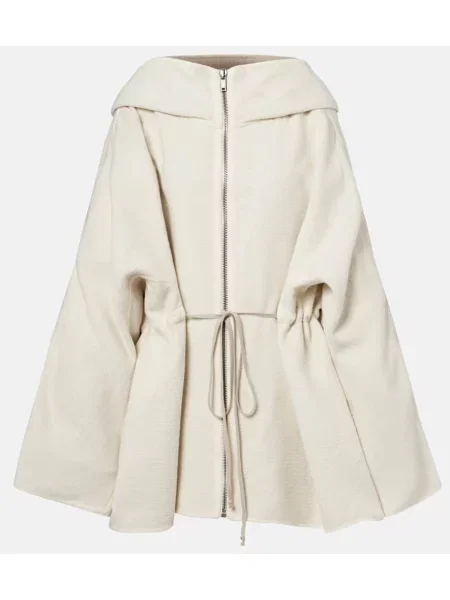 Volnena jakna Rick Owens bela