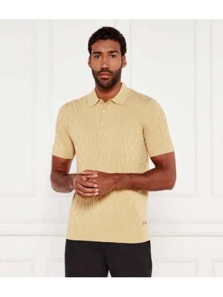 Karl Lagerfeld Tenisz póló bézs