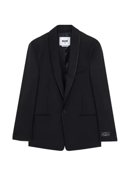 Sacou Msgm cu rever negru