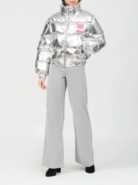 Куртка Chiara Ferragni серебряная