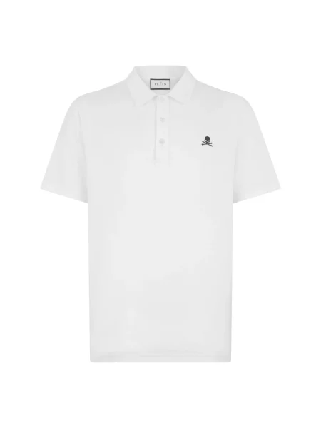 Koszulka polo Philipp Plein klasyczna biała