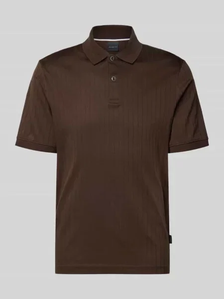 Koszulka polo w kroju regular fit z listwą guzikową Bugatti