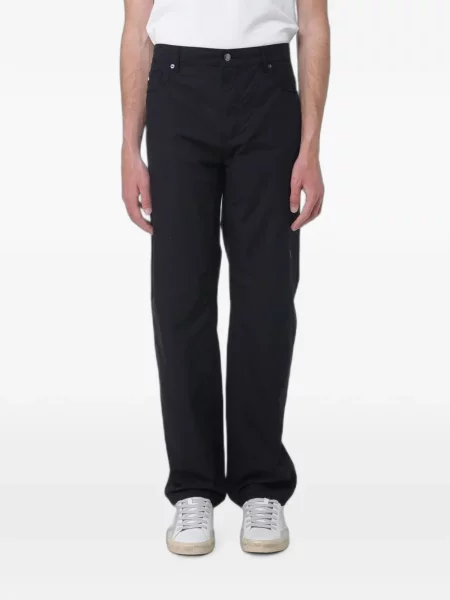 Pantaloni Emporio Armani cu 5 buzunare negru