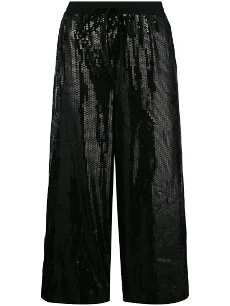 Cropp pantaloni P.a.r.o.s.h. negru