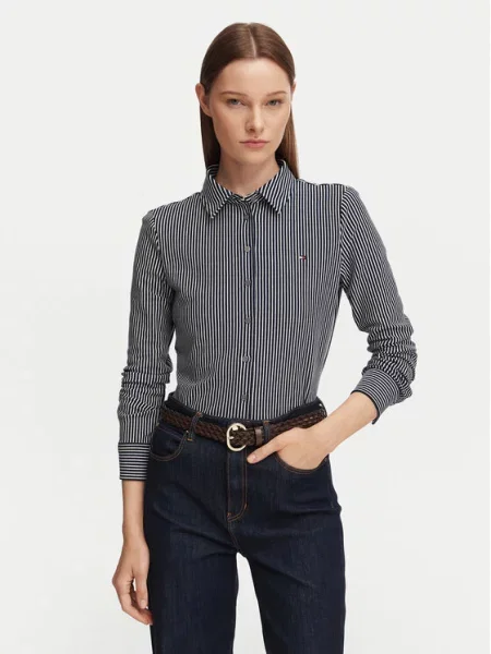 Tommy Hilfiger Cămașă Bleumarin