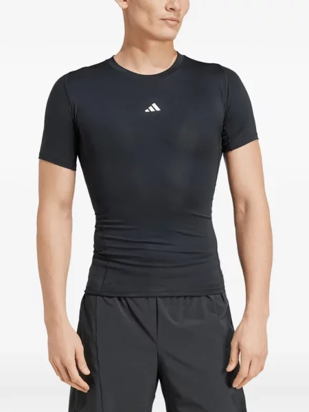 Apykaklė apkirptas marškinėliai Adidas be rankovių balta