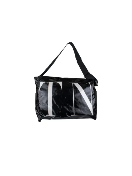 Torba Valentino Garavani skórzana retro czarna