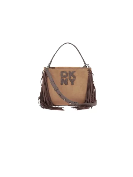 Torebka Dkny brązowa