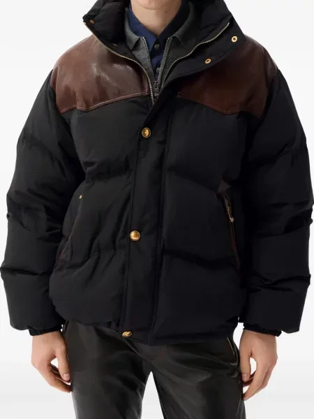 Geanta de piele Versace negru