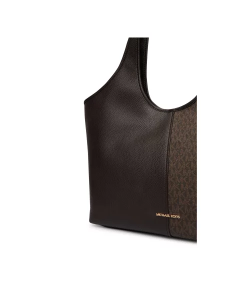 MICHAEL Michael Kors Nakupovalna torba Michael Kors Cabas Henly Marron Chocolat' rjava
