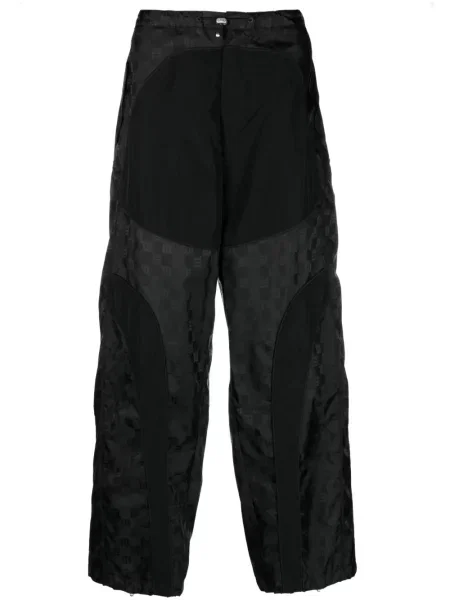 Pantaloni Misbhv din jacard negru