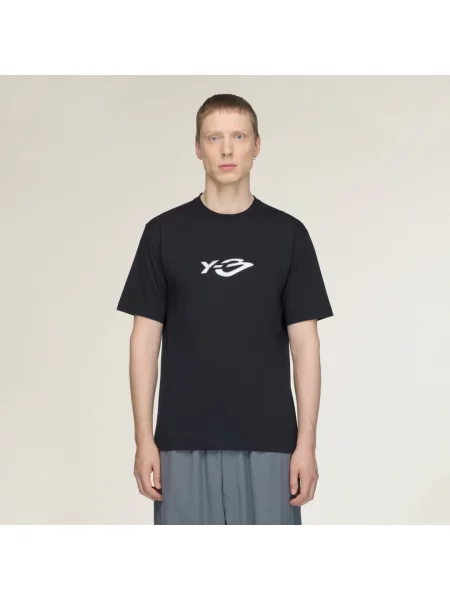 T-shirt Liquid Logo Short Sleeve T-Shirt Black S czarna
