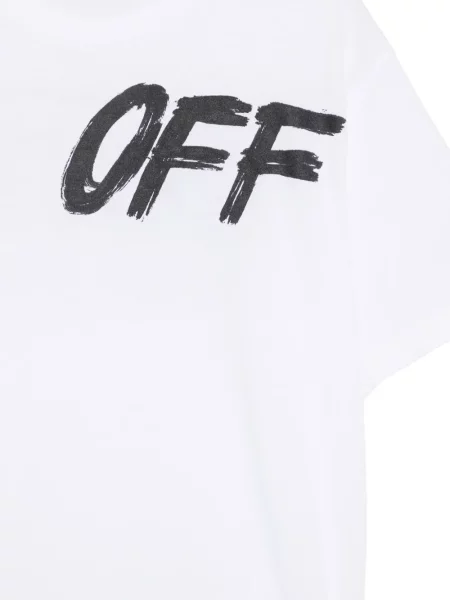 Koszulka dziecięca Off-white biała