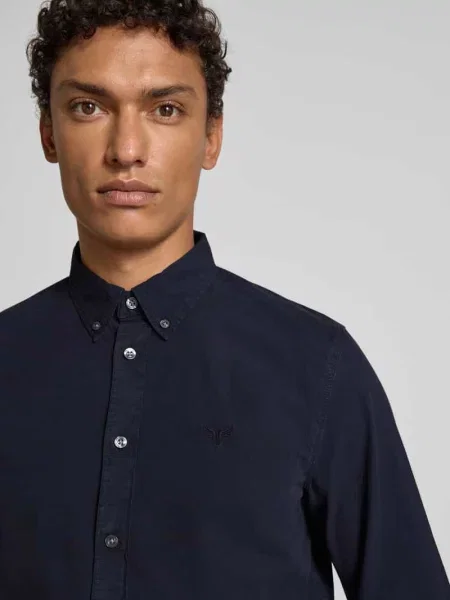 Koszula casualowa o kroju regular fit z kołnierzykiem typu button down Pme Legend granatowa