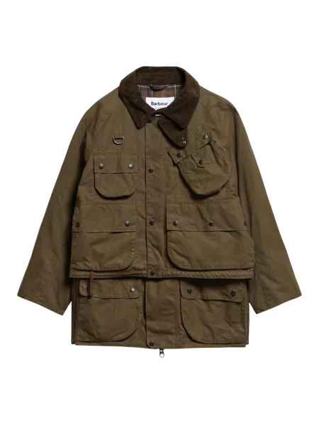 Kurtka Barbour casual 3 w 1 brązowa