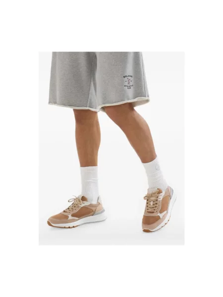 Sneakersy Brunello Cucinelli brązowe