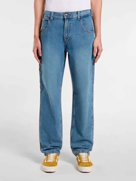 Прямі джинси Dickies синій