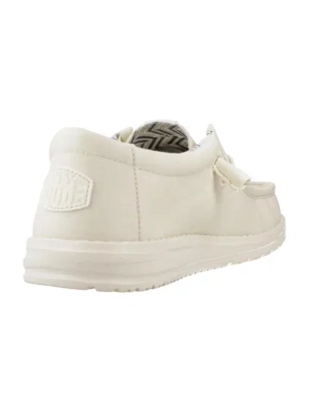 Pantofi Heydude stretch alb