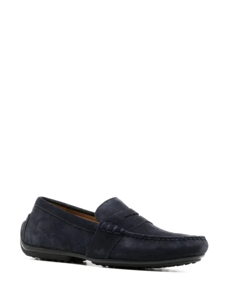 Kožené loafers Polo Ralph Lauren modré