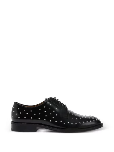 Pantofi derby Giuseppe Zanotti cu buline negru