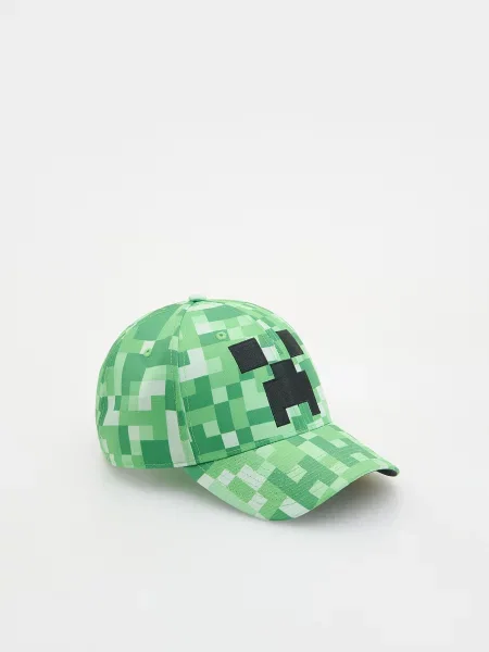 Reserved Бейсболка Minecraft зелений
