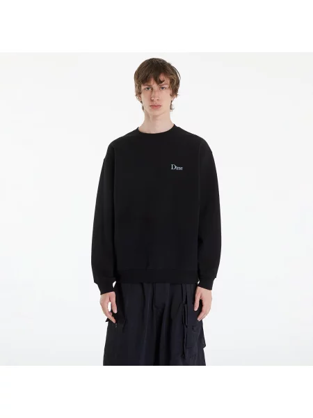 Mała bluza nierozpinana Dime klasyczna czarna
