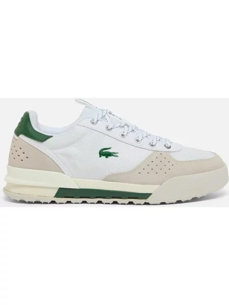 Buty do biegania Lacoste Slam Break beżowy ciemnozielony biały