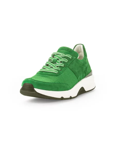 Sneakersy Gabor zamszowe zielone
