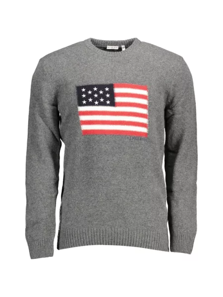 Lung pulover U.s. Polo Assn. gri