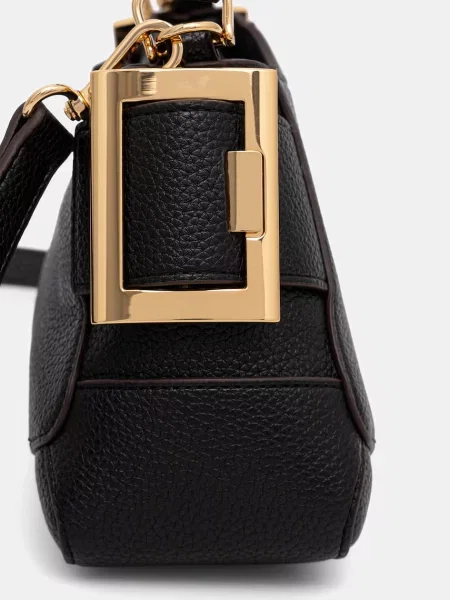 Кожаная сумка через плечо Love Moschino