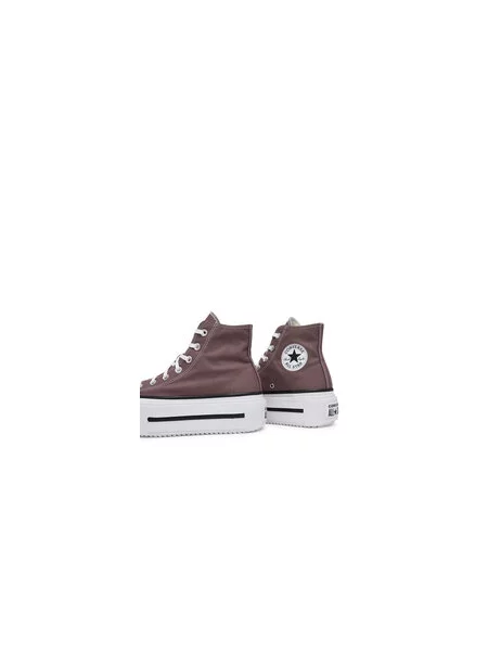 Plátenky Converse Chuck Taylor All Star Lift Double Stack hnedá