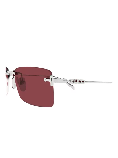 Saulės akiniai Gucci Eyewear sidabrinė