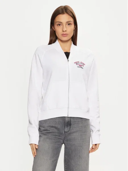 Guess Jeans Bluză alb