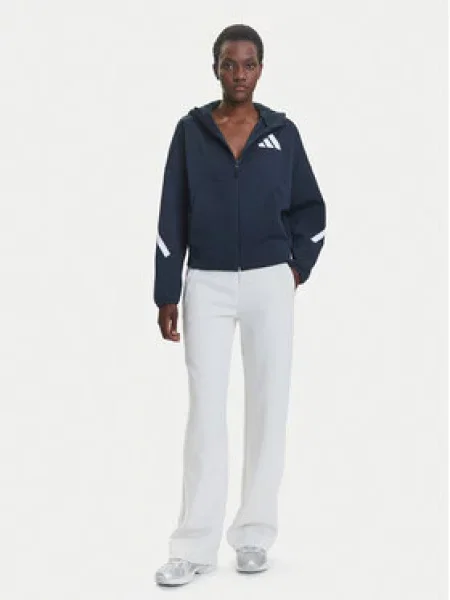 Adidas Mikina Z.N.E. Tmavomodrá bílá