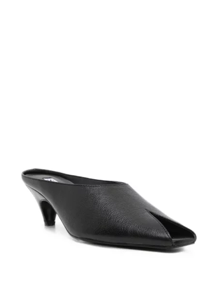 Papuci tip mules Senso negru