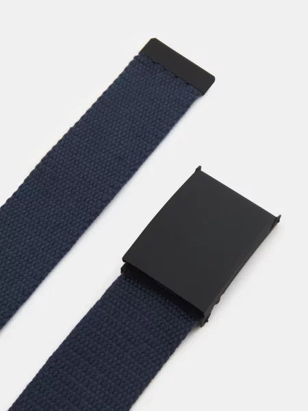 Ремень Sinsay с пряжкой с ремешками синий