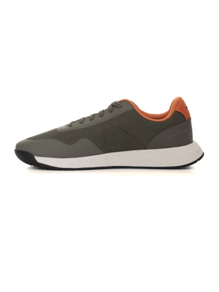 Sneakersy Boss płócienne zielone