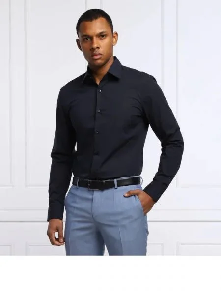 BOSS BLACK cămașă negru