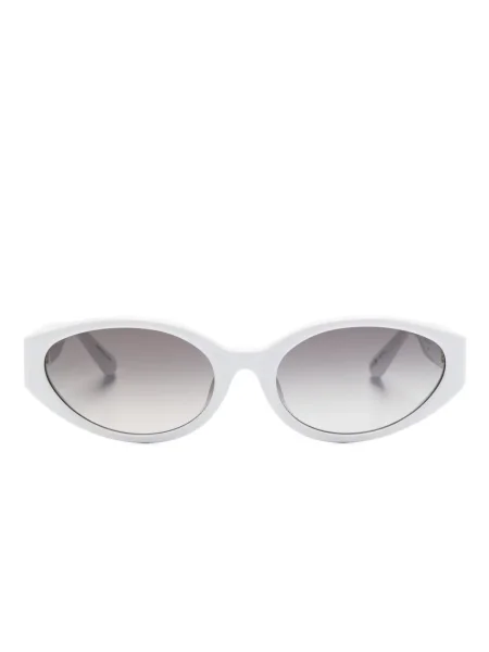 Ochelari de soare Linda Farrow alb